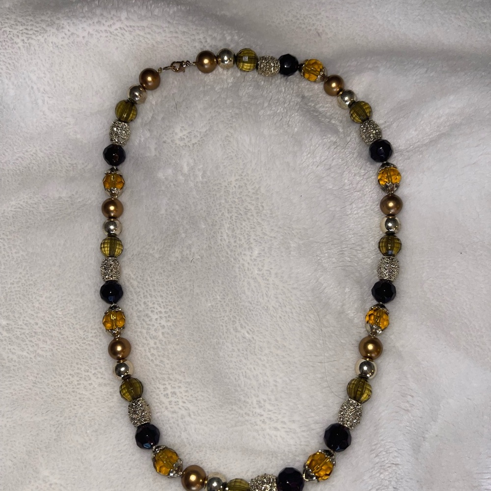 Beaded Necklace Vintage Jewellery Boho